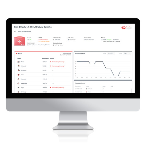 flawa iQ - Dashboard - iQ Portal