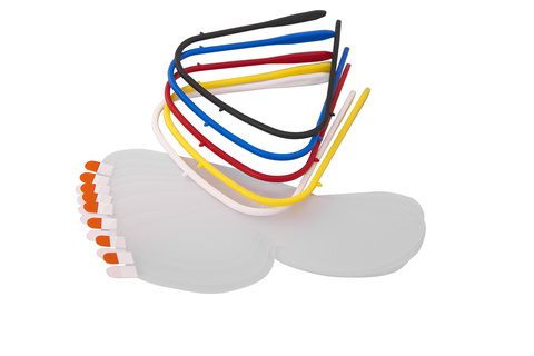 Clear Vision lens and frame