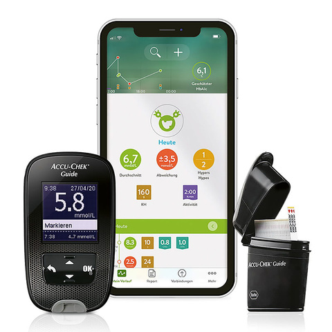 Blutzuckermessgerät Accu-Chek Guide Set
