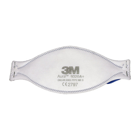 Maschera 3M 9320+AURA front