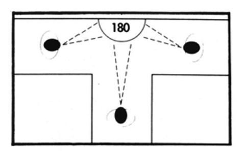 Visibilità 180°