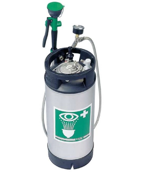 Doccia lava-occhi portatile