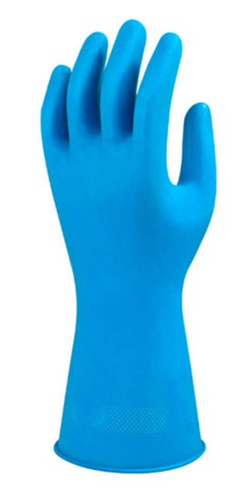 Chem. Schutzhandschuhe AlphaTec Foodsure 87-245 blau