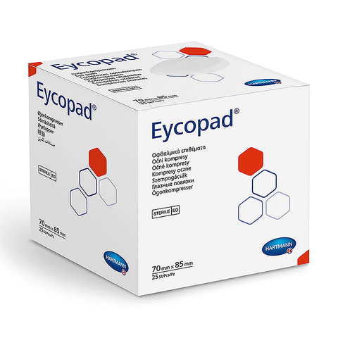 Augenkompresse Eycopad®, 7 x 8.5 cm, 25 Stk.