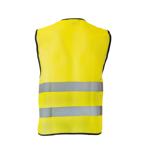Korntex Basic Warnweste gelb hinten