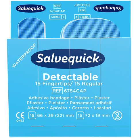 Salvequick Pflastermix detektierbar