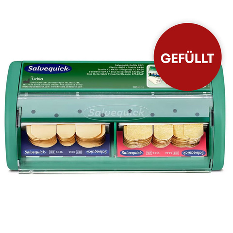 Salvequick Pflasterspender gefüllt