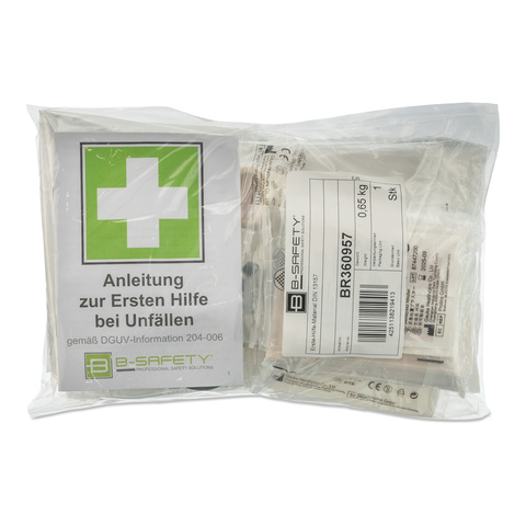 Nachfüllpackung für den B-SAFETY Erste Hilfe Koffer