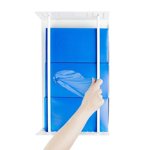 HERZmed Handschuhhalter Alu Flex 3, Anwendung