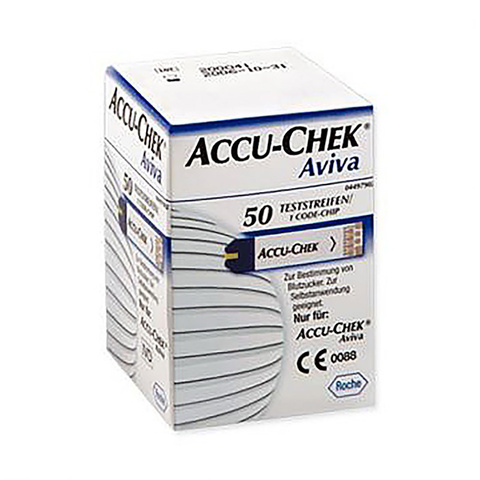 Accu-Chek Aviva Teststreifen, 50 Stk.
