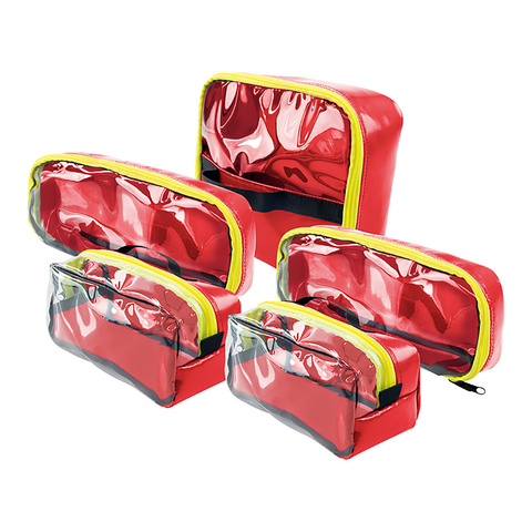 Modul-/Innentaschen-Set AEROcase®, Plane, rot