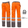 orange - grau