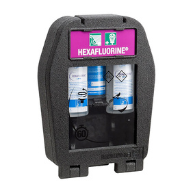 Hexafluorine® Wandstation, gefüllt