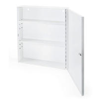 Verbandschrank, leer, offen