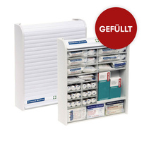 Rollmed Verbandschrank, DIN13157 gefüllt, weiss