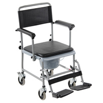 Toilettenstuhl, fahrbar