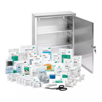 WERO Verbandschrank Maxi V2A 400, gefüllt