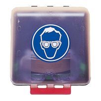 Aufbewahrungsbox SECUBOX MIDI "Augenschutz benutzen"
